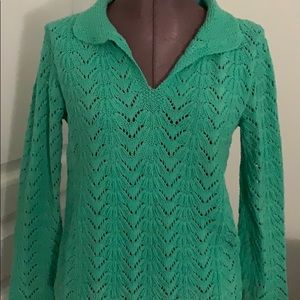 Vintage Hand Knitted Blouse
